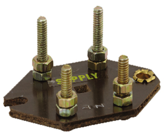 TAE-7054 - TERMINAL BLOCK 4 PT 1 PHASE CROMPTON