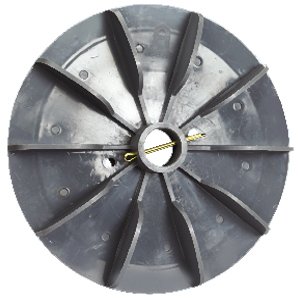 1045 – Plastic Fan suitable for BBC 132 frame size (5 HP)
