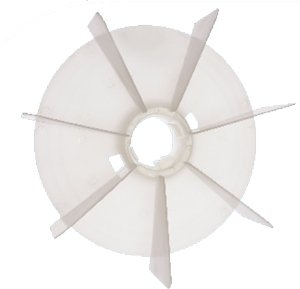 1151 – Plastic Fan suitable for Siemens 160 frame 6 Pole 7 Blades